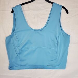 Columbia Blue Active Crop Top Size XL